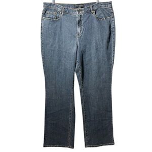 Venezia‎ Jeans Size 20 Tall High Rise Medium Wash Blue Denim Stretch Plus Size